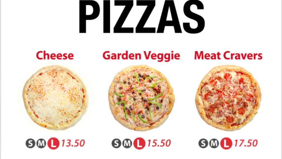 Paisan Pizzeria Menu Board – Holiday Inn Club Vacations at Orange Lake Resort